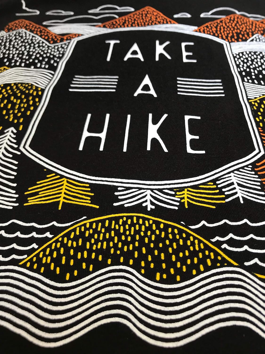 Men's Take A Hike Outdoor Nature Graphic T-Shirt 4 Men's Take A Hike Outdoor Nature Graphic T-Shirt - Image 4