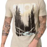 Men's Vintage Hiking Outdoor Wilderness Graphic T-Shirt