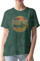 Women's Casual Crew Neck Summer Streetwear Graphic T-Shirt