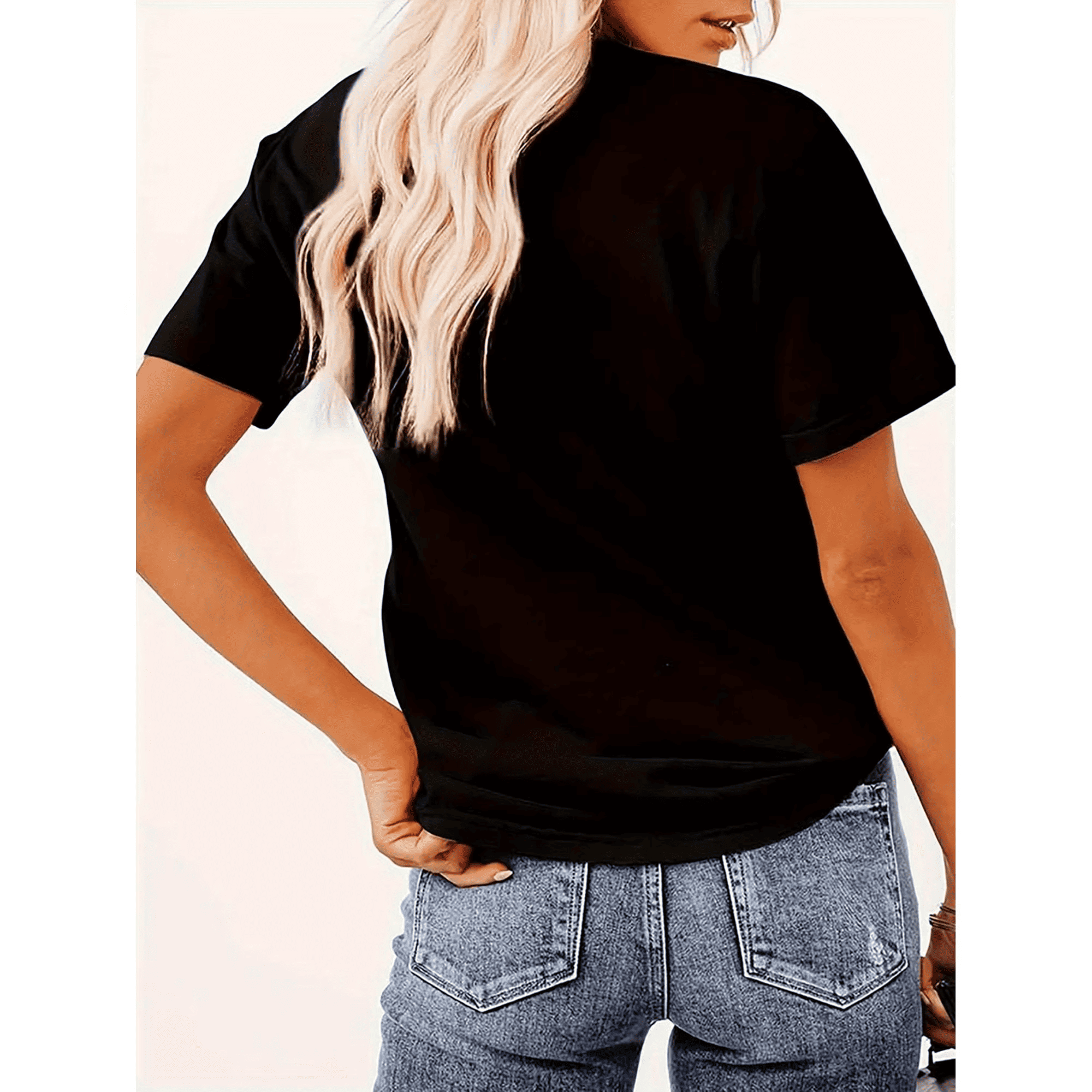 Women's Vintage Boho Floral Wildflowers Graphic T-Shirt 3 Women's Vintage Boho Floral Wildflowers Graphic T-Shirt - Image 3