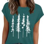 Women's Vintage Floral Animal Cap Sleeve Graphic T-Shirt